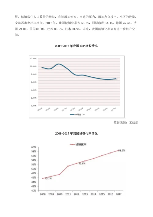 中国安防行业发展趋势：安防AI将推动市场空间继续增长.docx