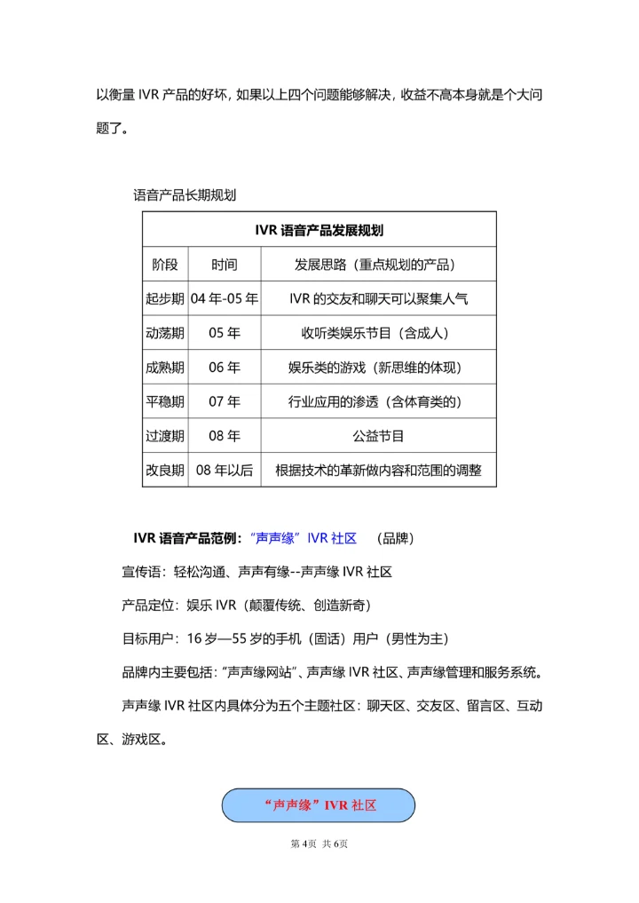 运营商业计划书