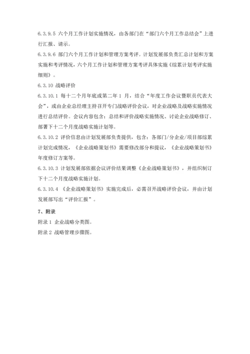 战略实施管理标准规定.docx