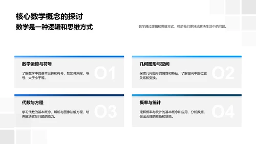 数学在生活中的运用PPT模板