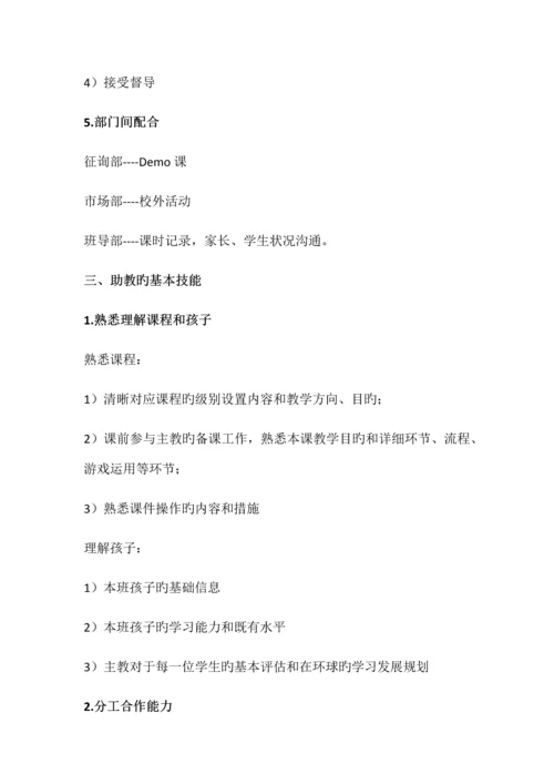 英语助教工作职责及行为规范.docx