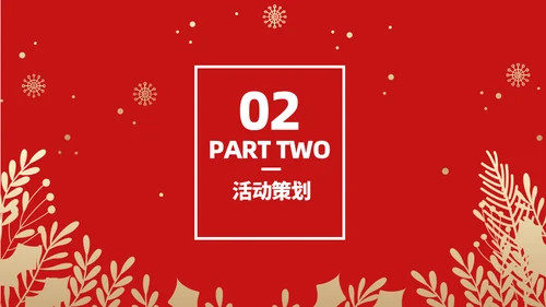 圣诞节狂欢礼物礼品营销活动通用PPT模板