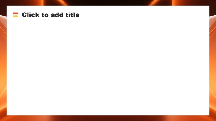 橙黄色商务风大学生就业发展报告PPT主题模板