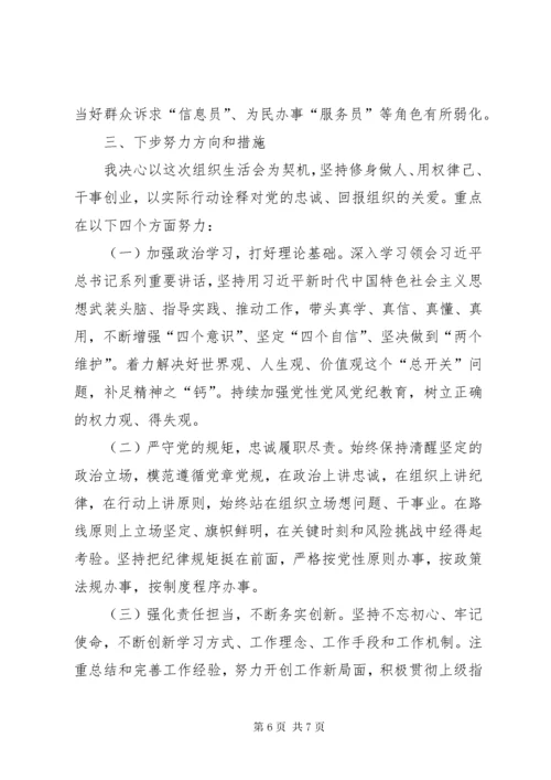 最新精编之“不忘初心、牢记使命”主题教育专题组织生活会个人检视剖析材料.docx