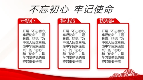 红色大气党支部工作专题动态PPT模板
