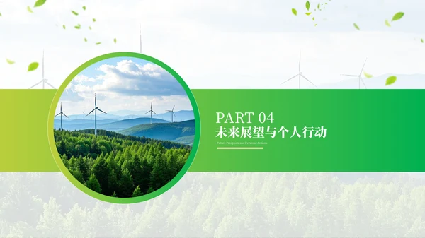 绿色新能源环保工业化PPT模板