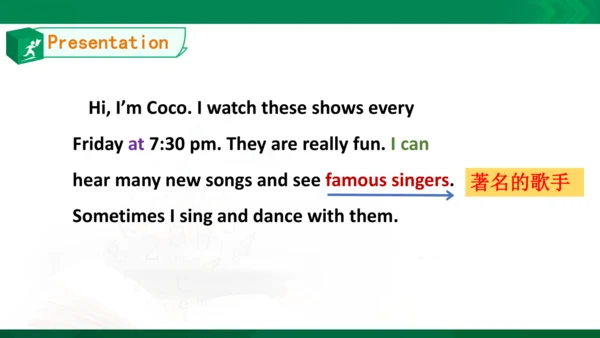 Unit5 TV shows Lesson3同步课件