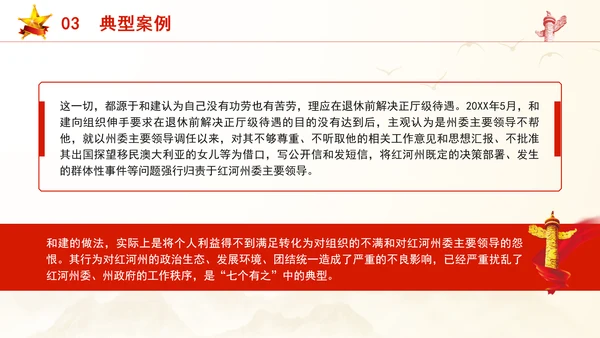 剖析违反群众纪律案例党课学习教育PPT课件