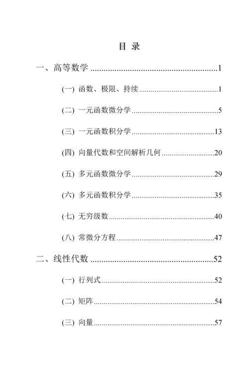 常用数学公式速查手册学霸版.docx