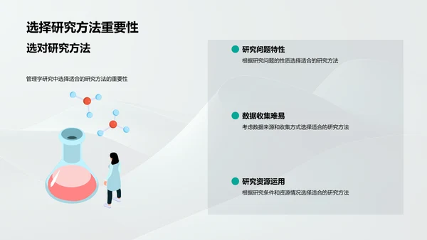 管理学研究方法论PPT模板