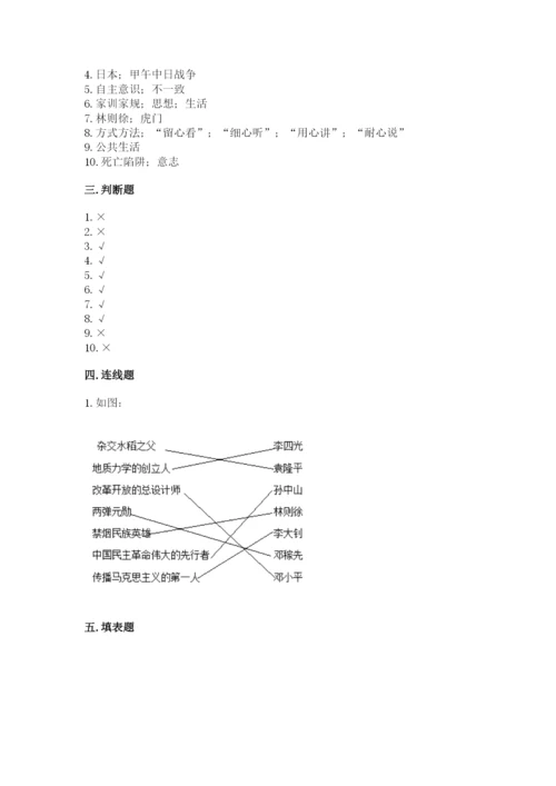 部编版五年级下册道德与法治 期末测试卷精品（名校卷）.docx