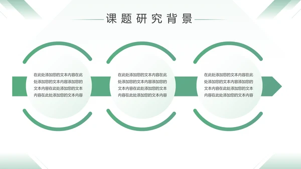 绿色大气毕业论文开题答辩报告PPT模板