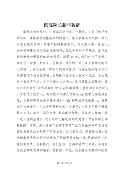 医院院长新年致辞.docx