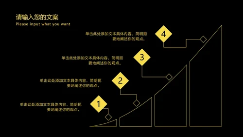 高级黑金工作总结汇报PPT模板