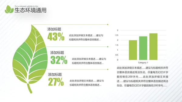 2021年绿色环保节能构建生态城市再生能源自然环境通用PPT