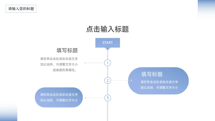 蓝色渐变稳重竞选竞聘述职报告PPT模板