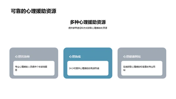 学生心理健康引领