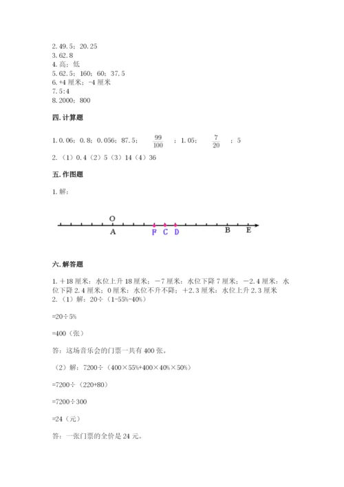 六年级下册数学期末测试卷含完整答案（全国通用）.docx