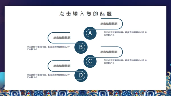 景泰蓝国潮中国风通用PPT模板