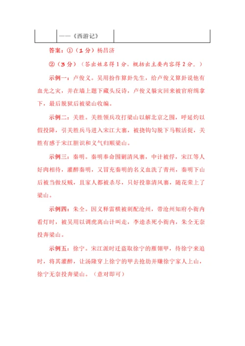 名著知识点集合--《水浒传》.docx