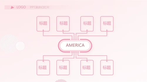 粉色时尚主题公司产品介绍宣传通用PPT