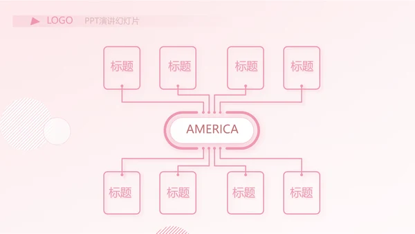 粉色时尚主题公司产品介绍宣传通用PPT