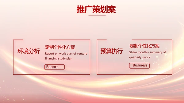 红色业务启动大会战略合作策划PPT