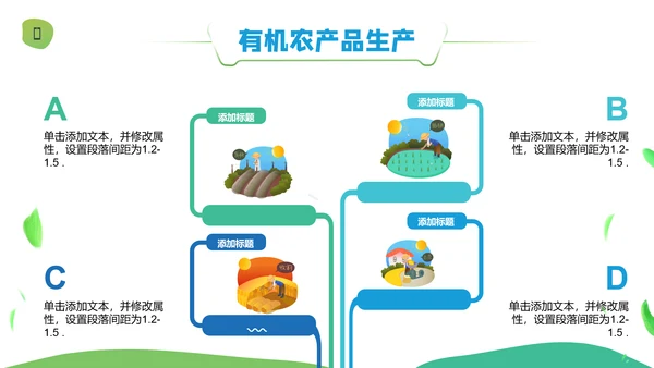 乡村振兴绿色有机农产品介绍通用PPT模板