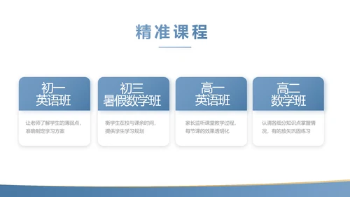 蓝色简约大方教学课程设计公开课PPT动态模板