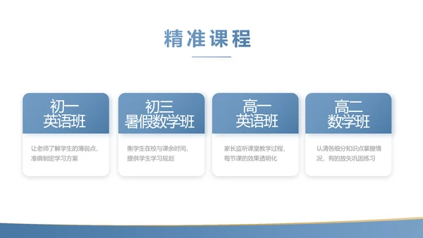 蓝色简约大方教学课程设计公开课PPT动态模板