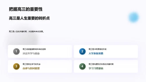 高三，共筑未来之路