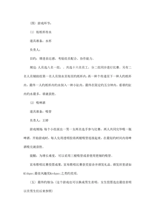 毕业酒会策划方案.docx