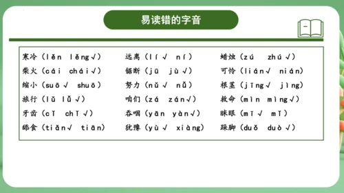 统编版2024三年级语文上册第三单元复习   课件