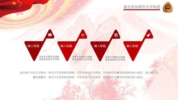 武警部队武装警察部队军队报告汇报PPT