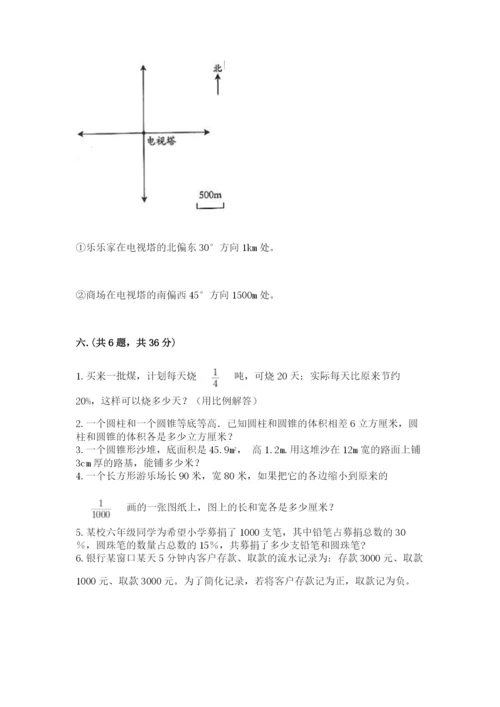 小学六年级数学毕业试题附完整答案【典优】.docx