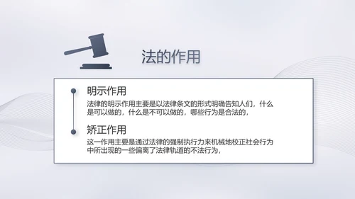 蓝色大气法律工作汇报动态PPT