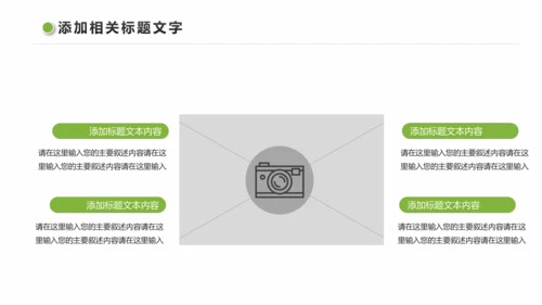 绿色低碳环保新能源汽车绿色出行PPT模板