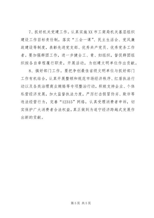 关于创建省级最佳文明单位的工作意见（工商）.docx