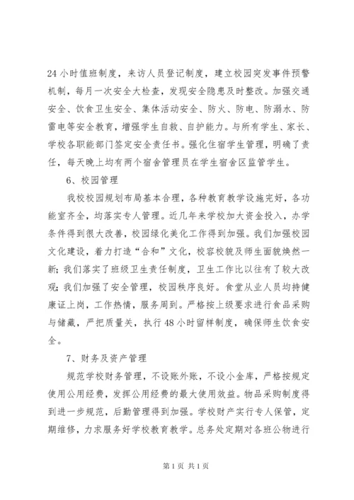 学校常规管理工作情况汇报.docx