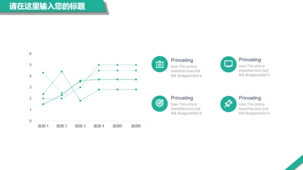 绿色扁平风通用PPT模板