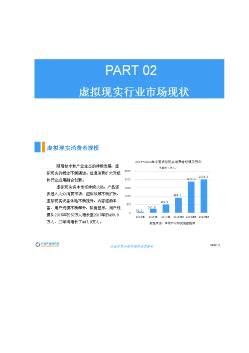 中国虚拟现实行业市场现状及发展前景研究报告.docx