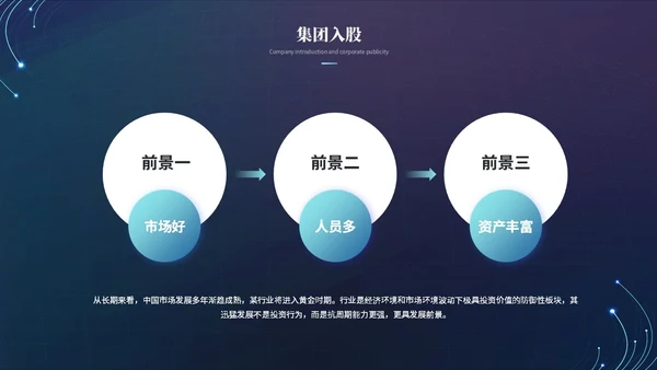 简约科技风线条互联网商业计划书产品介绍产品发布ppt模板