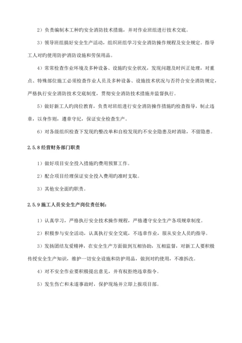 安保体系中各人员安全生产职责.docx