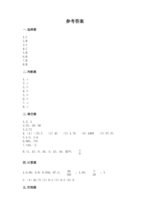 小升初数学期末测试卷及完整答案（全国通用）.docx