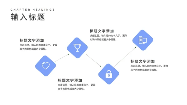 蓝色简约学生毕业论文答辩PPT模板
