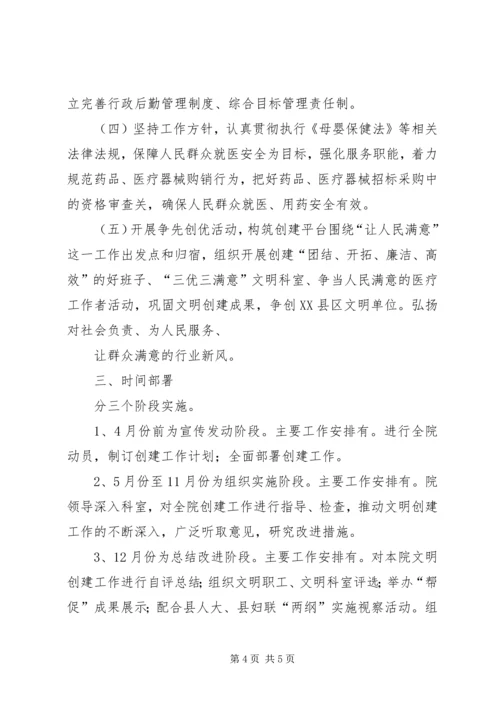 妇幼保健院文明单位复评汇报 (2).docx