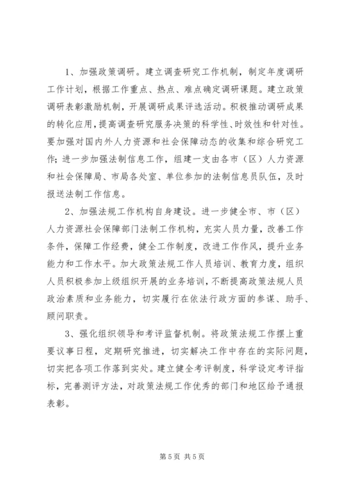 全市人力资源和社会保障实施要点.docx