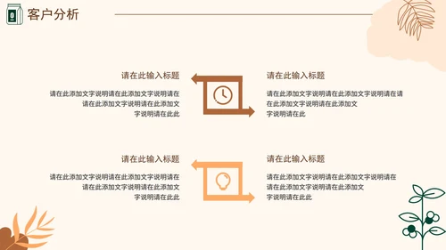 咖啡色大学生咖啡馆创业计划书融资PPT模板