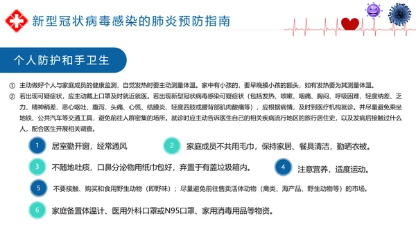 如何预防新型冠状病毒知识解读PPT