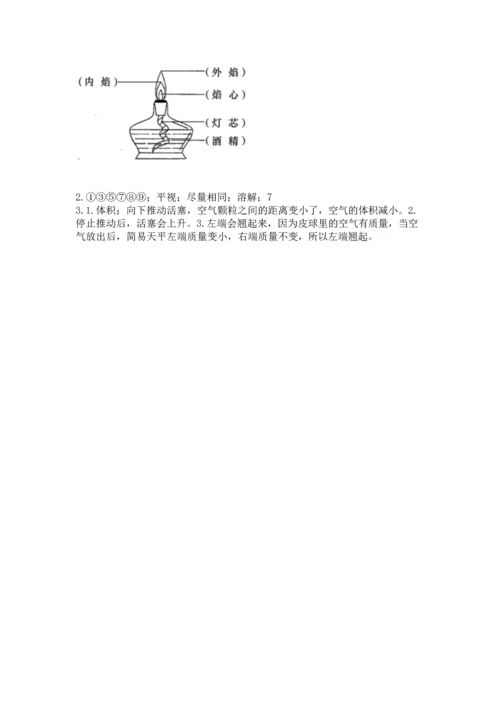 教科版三年级上册科学期末测试卷标准卷.docx